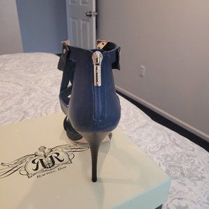 Rachel Roy RRLarson Navy Heels